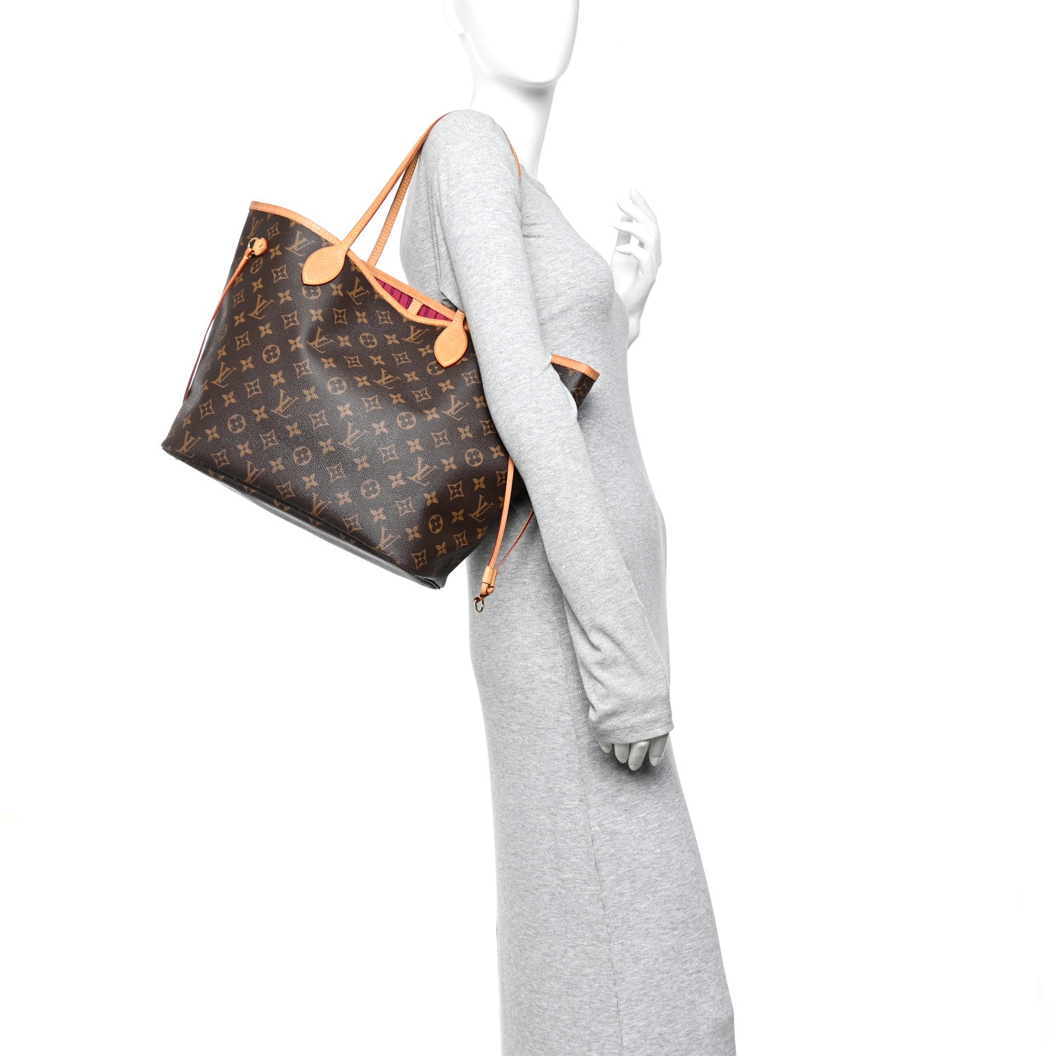 Louis Vuitton Monogram Neo Neverfull MM Pivoine 2 of 10