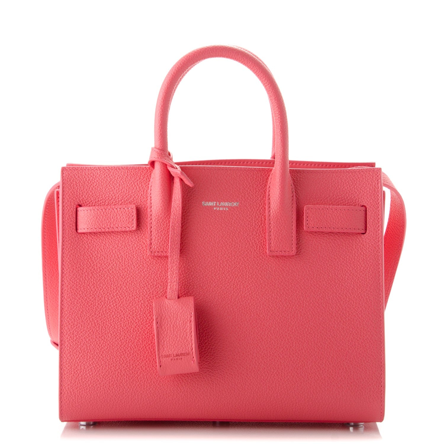Saint Laurent Calfskin Nano Sac De Jour Rose Clair 1 of 8