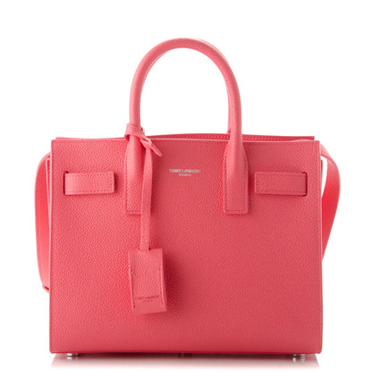 Saint Laurent Calfskin Nano Sac De Jour Rose Clair 1 of 8