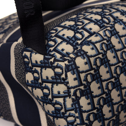 Christian Dior Oblique Diortravel Backpack Blue 9 of 12