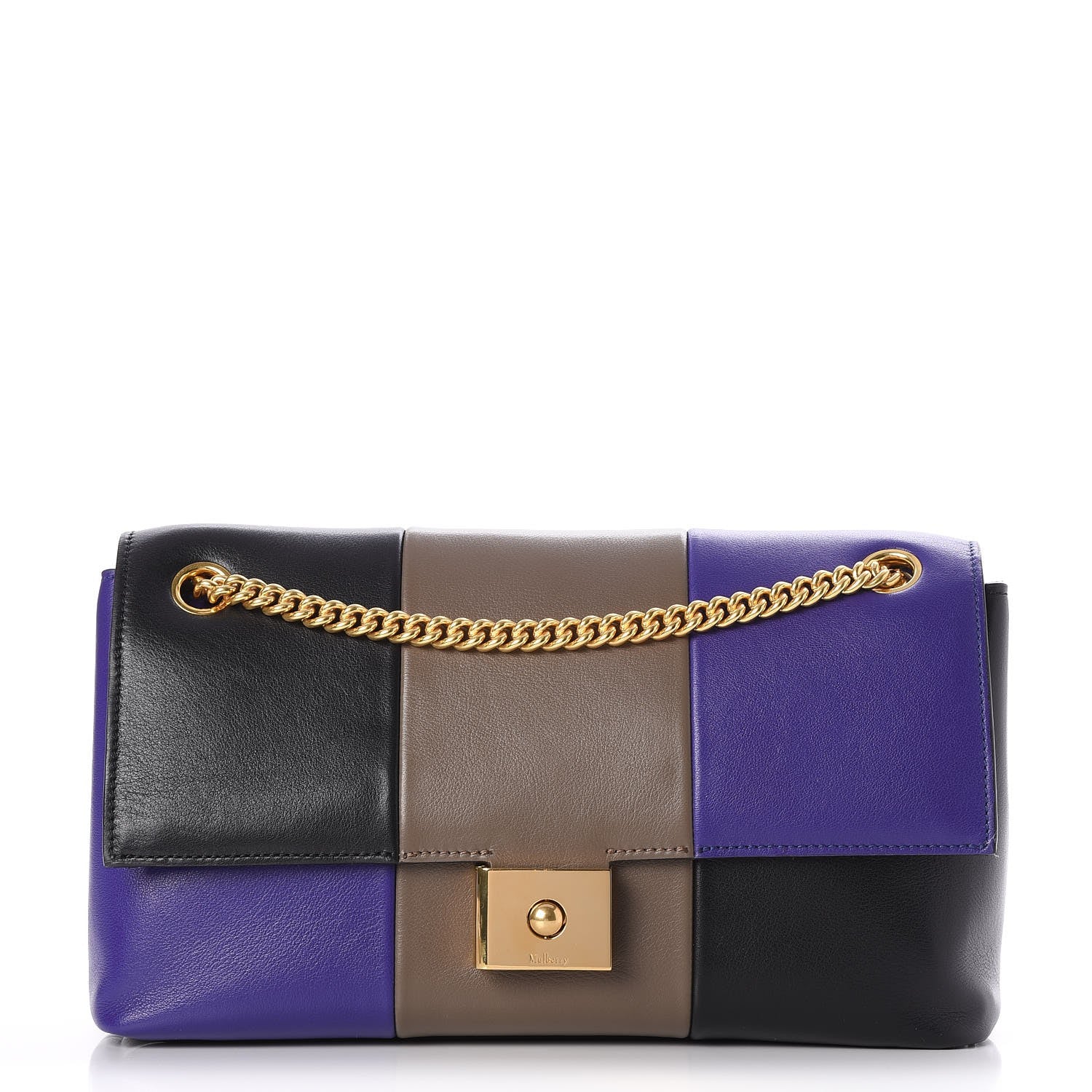 Mulberry Smooth Calfskin Cheyne Indigo Clay Black 1 of 9