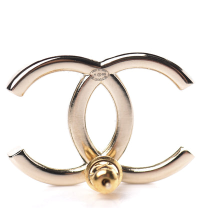 Chanel Baguette Crystal High Society CC Earrings Gold 4 of 5