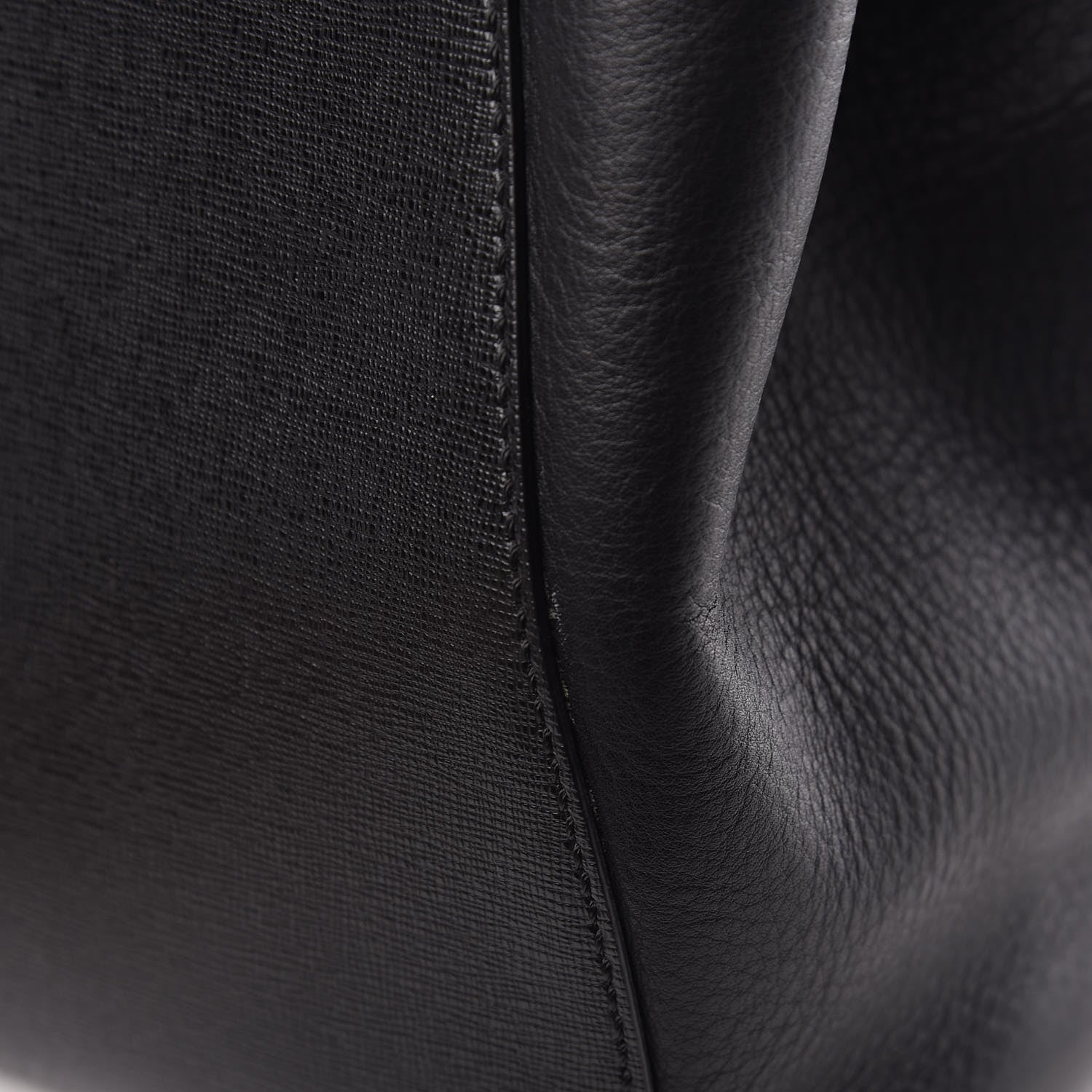 Fendi Vitello Elite Petite 2Jours Tote Black 10 of 12