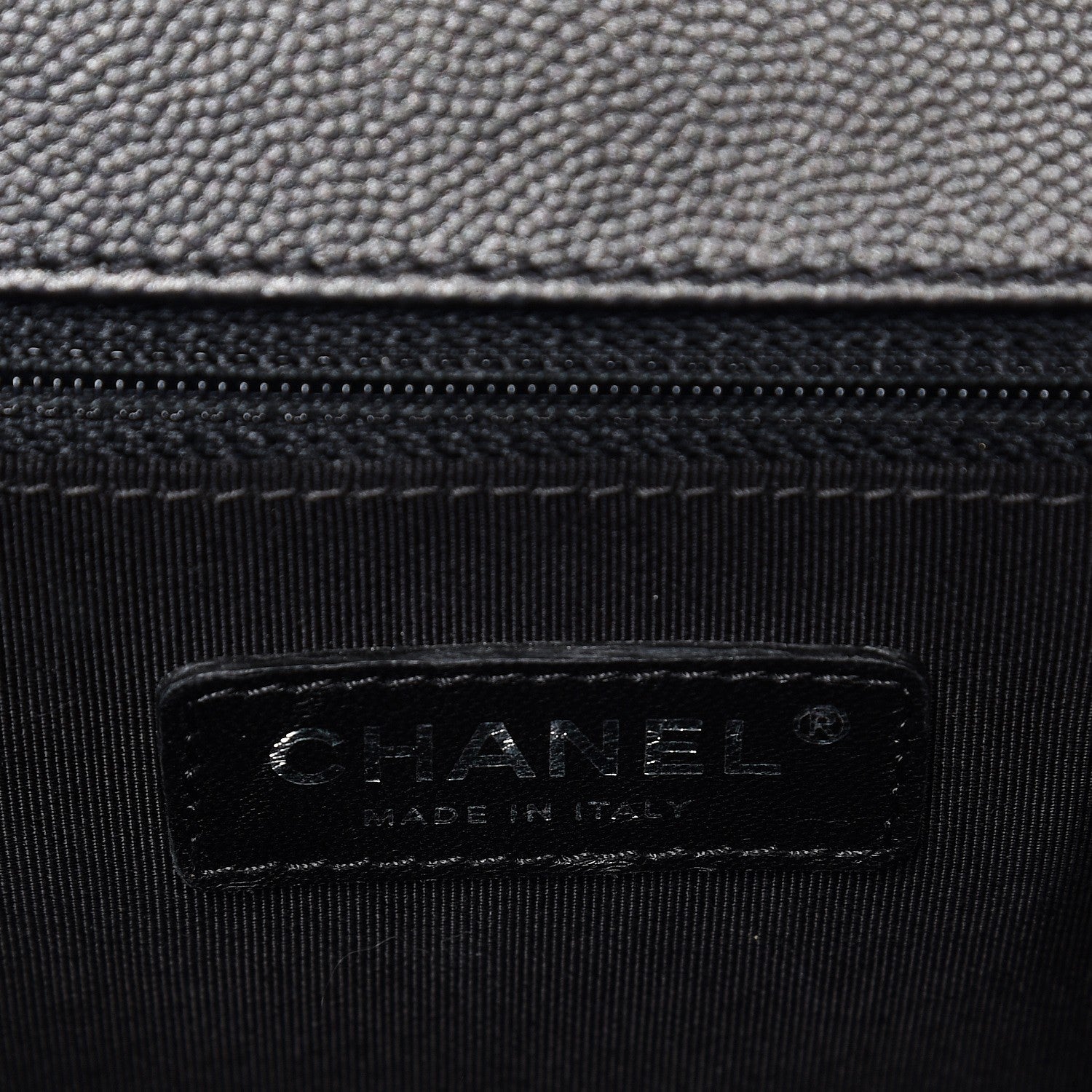 Chanel Caviar Quilted New Medium Boy Flap So Black 5 of 9