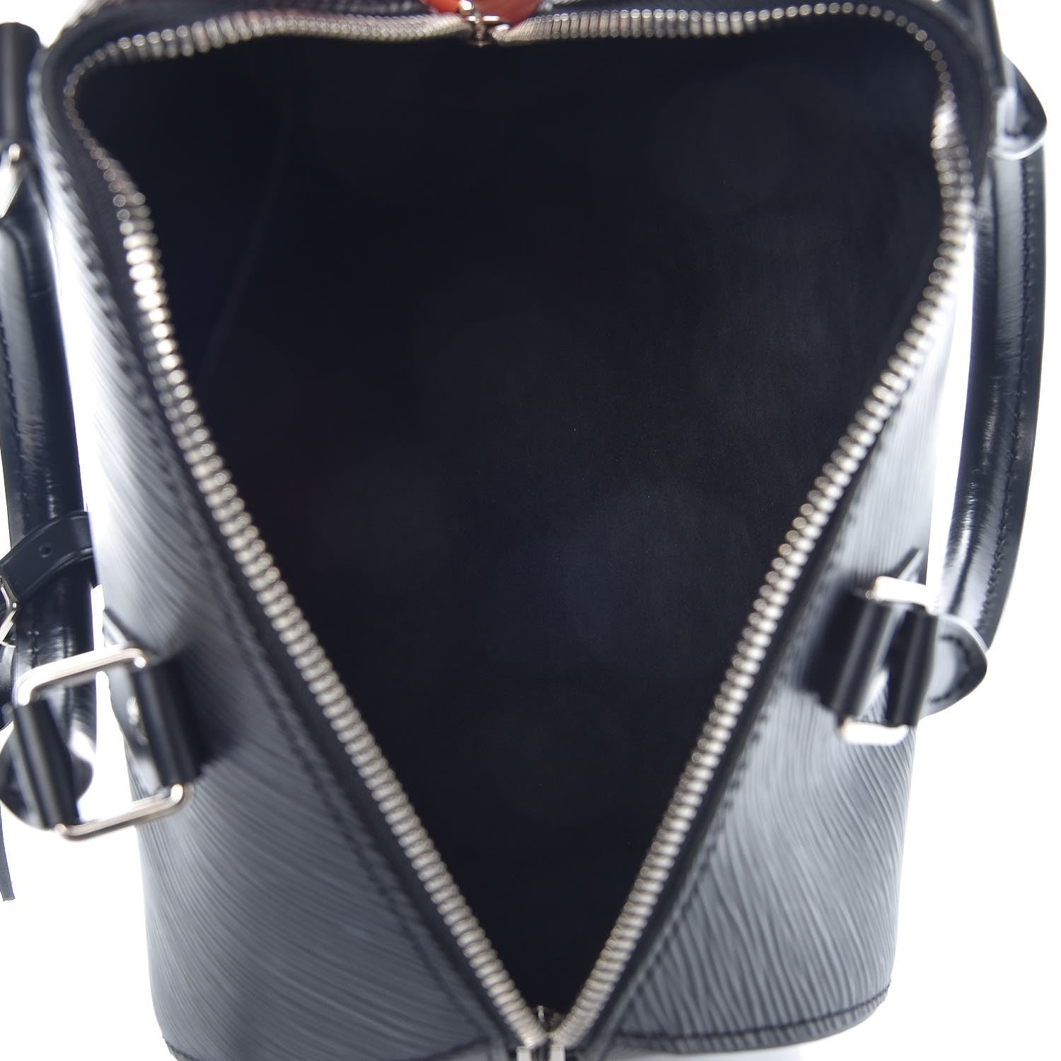 Louis Vuitton Epi Speedy Bandouliere 25 Black 6 of 7