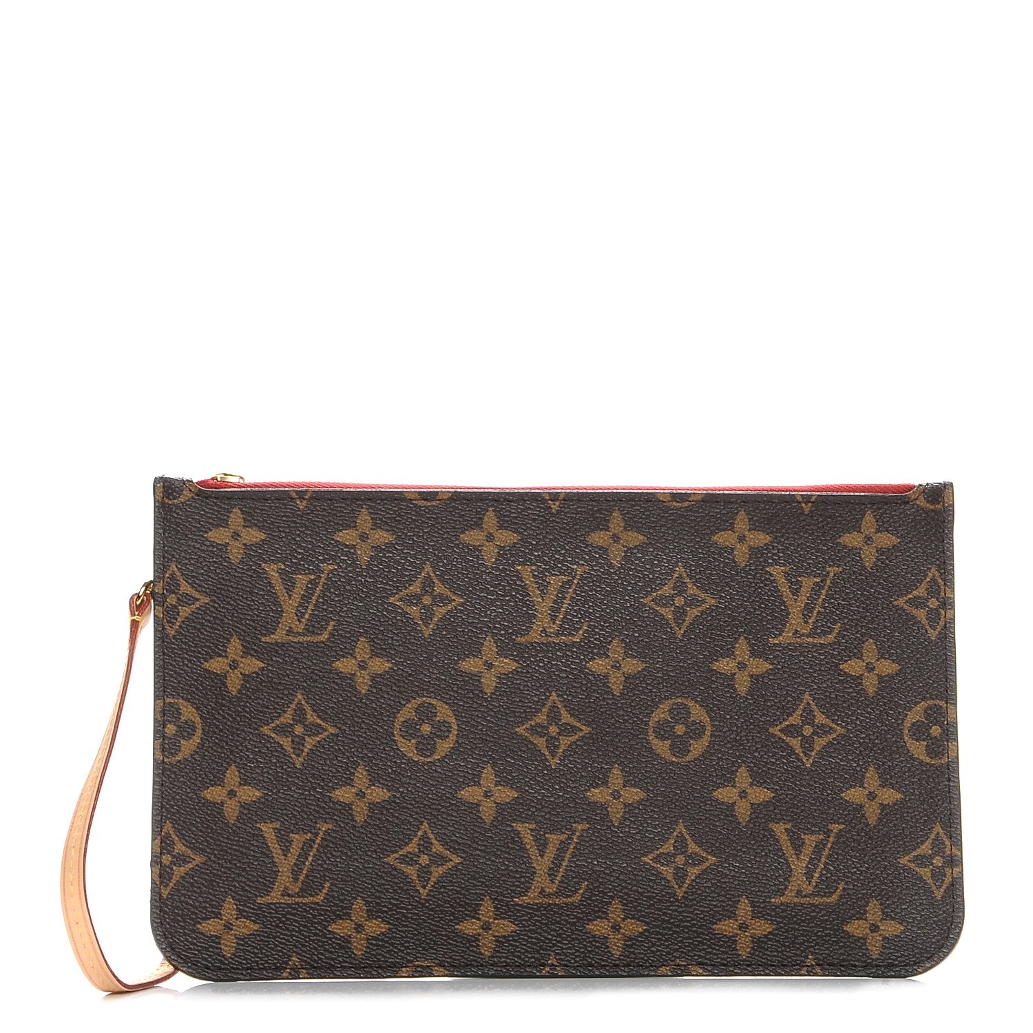 Louis Vuitton Monogram Neverfull MM GM Pochette Cherry 1 of 7