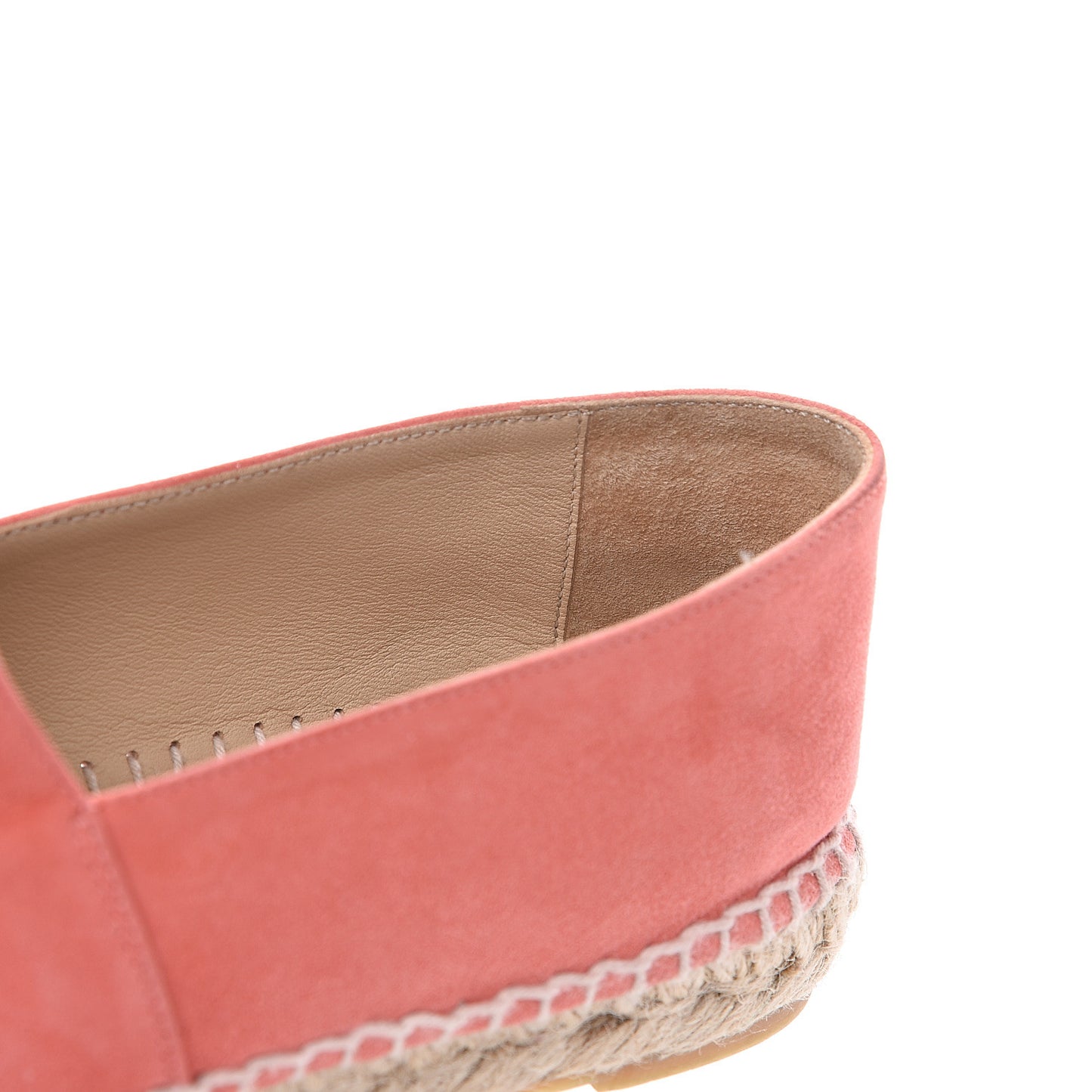 Suede CC Espadrilles 39 Pink