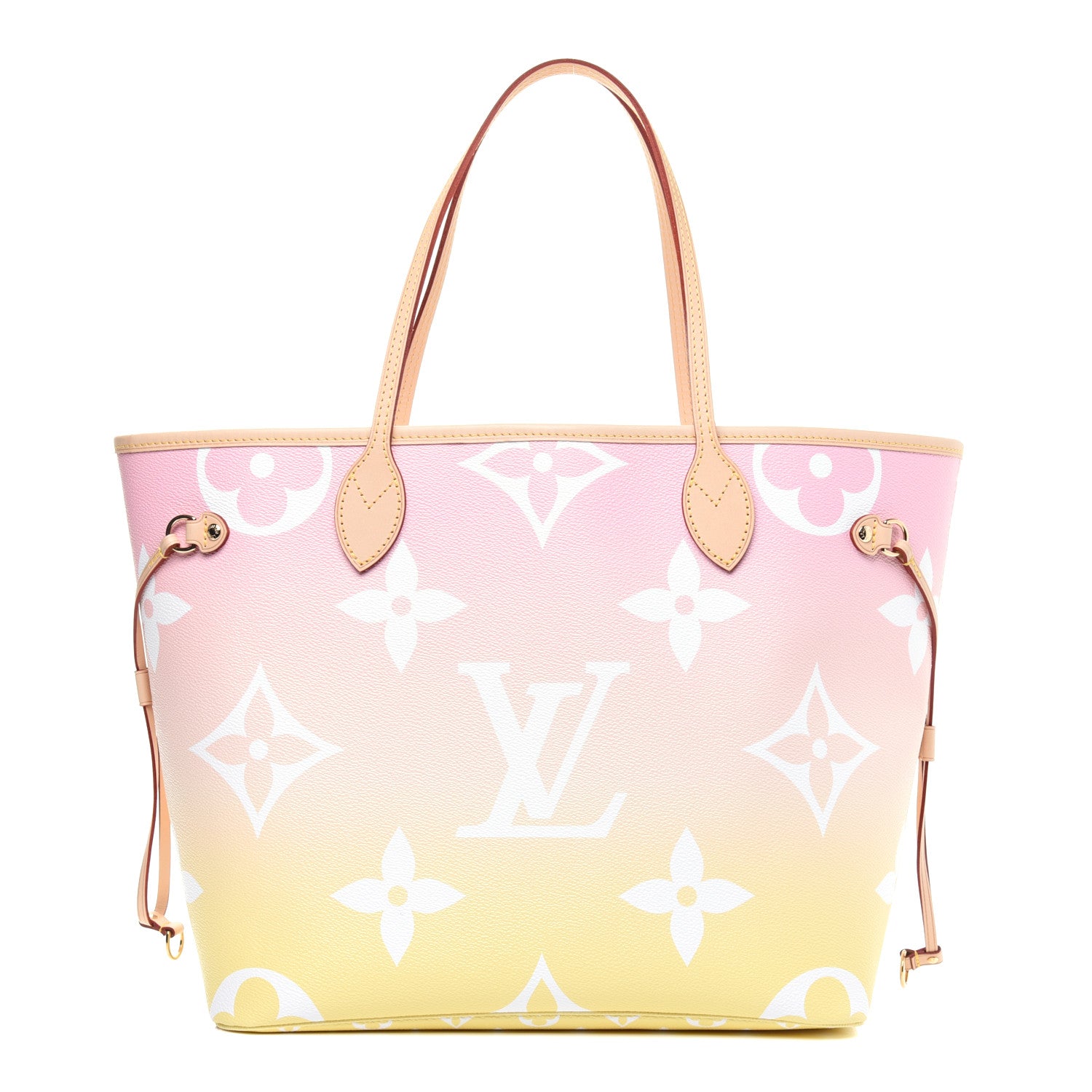 Louis Vuitton Monogram Giant By The Pool Neverfull MM Light Pink 1 of 11
