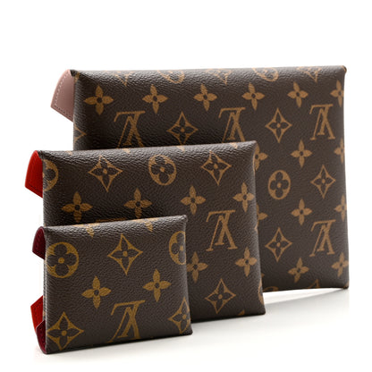 Louis Vuitton Monogram Kirigami Pochette Set 3 of 10