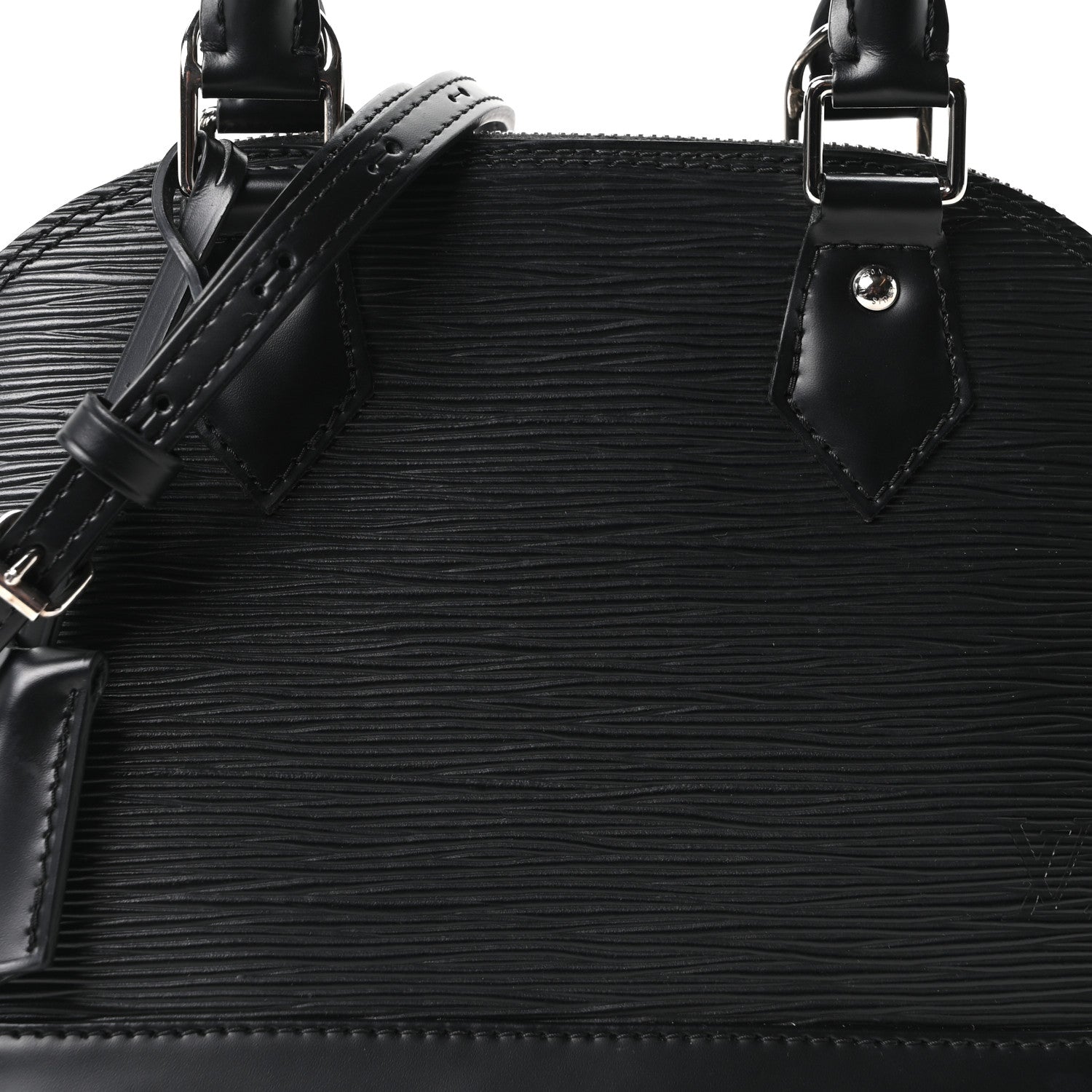 Louis Vuitton Epi Alma BB Black 7 of 9