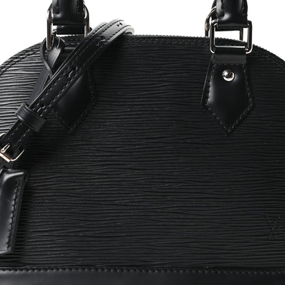 Louis Vuitton Epi Alma BB Black 7 of 9