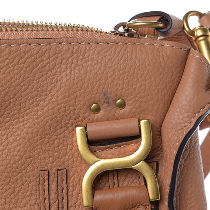 Chloe Calfskin Medium Marcie Satchel Tan 10 of 10