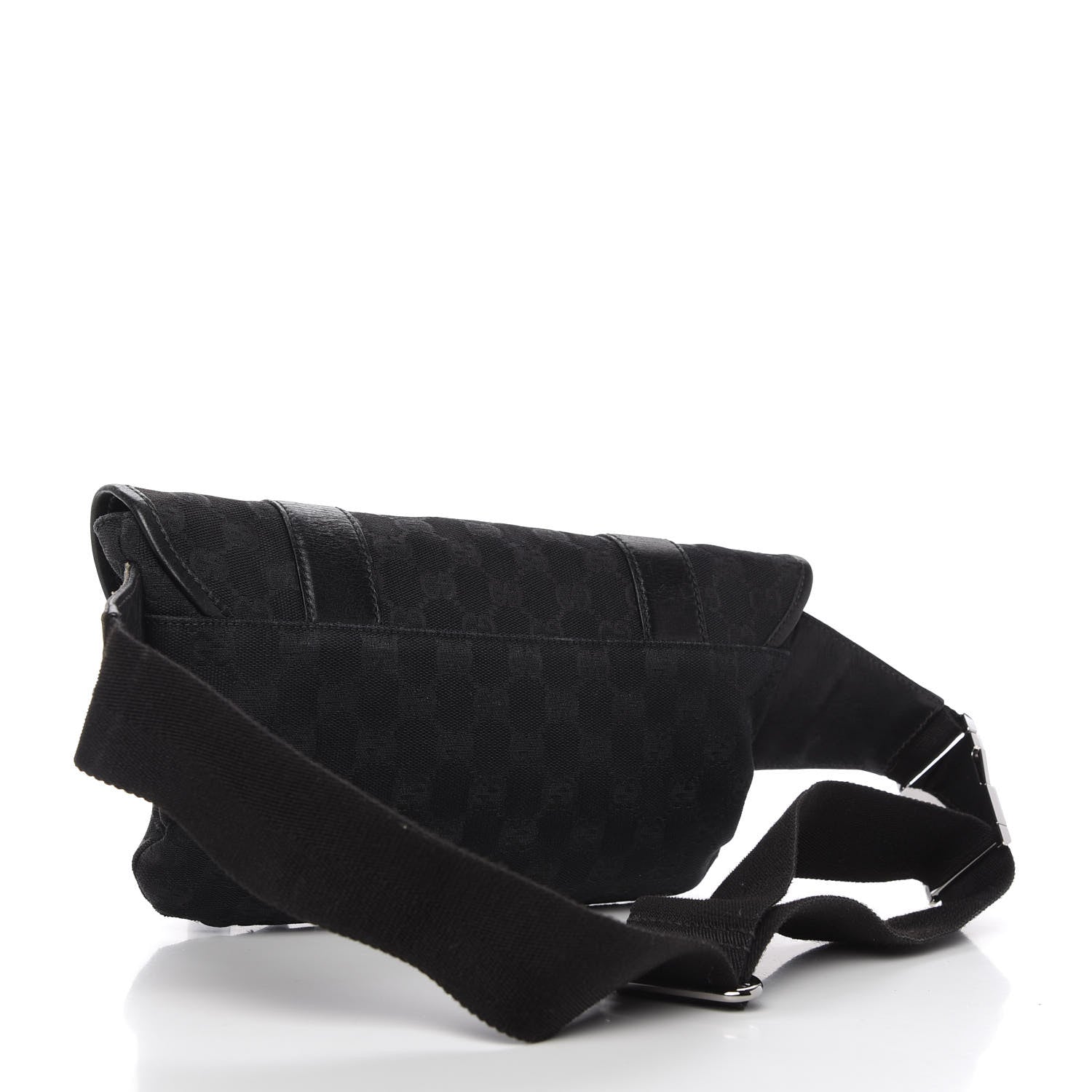 Gucci Monogram Waist Belt Bag Black 3 of 10