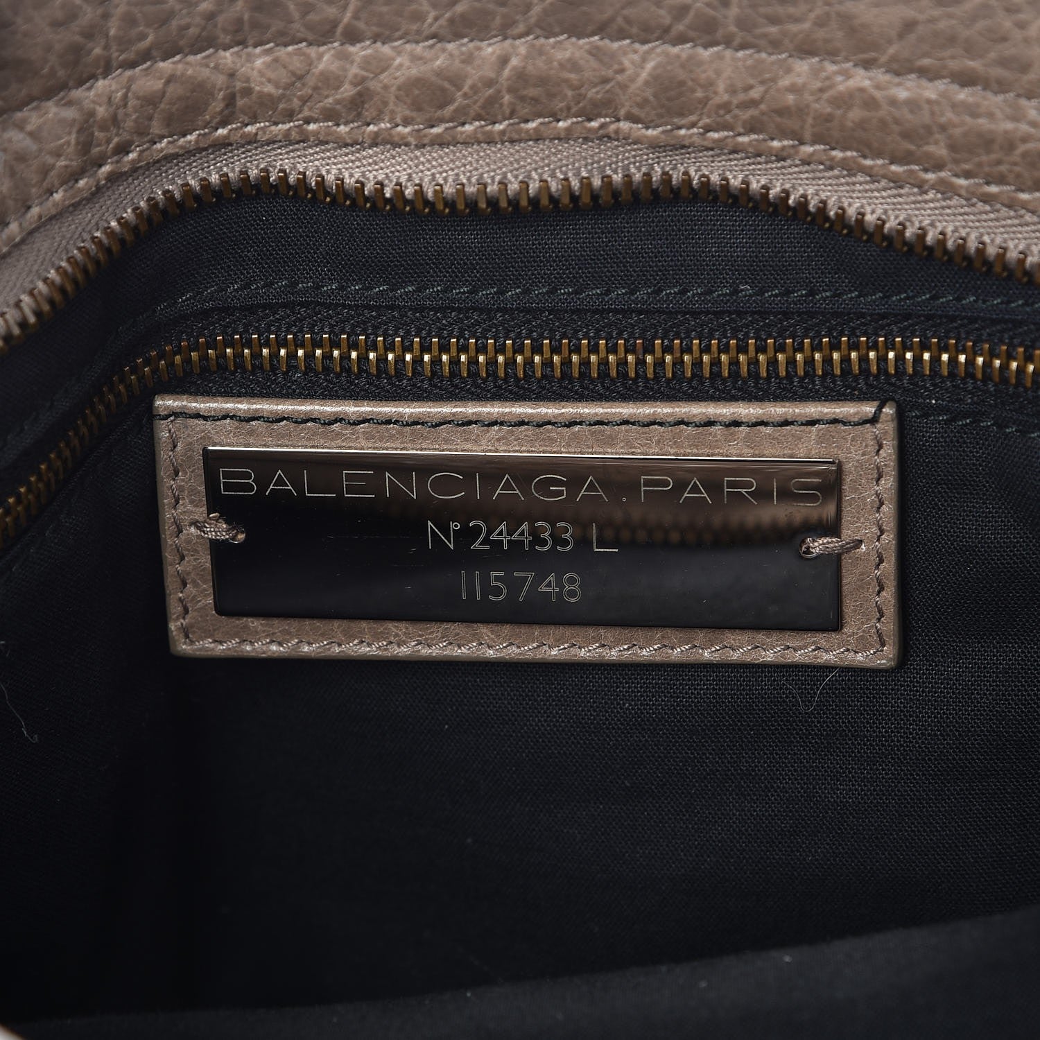 Balenciaga Agneau Classic Hardware City Gris Poivre 6 of 7