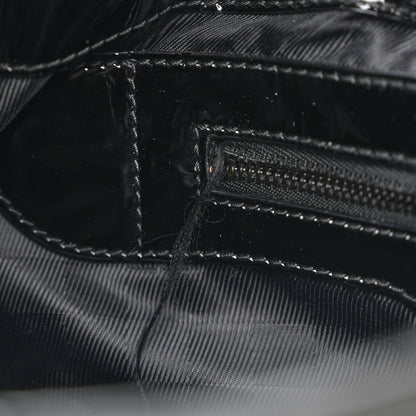 Burberry Patent Quilted Studded Brooke Hobo Black 9 of 20