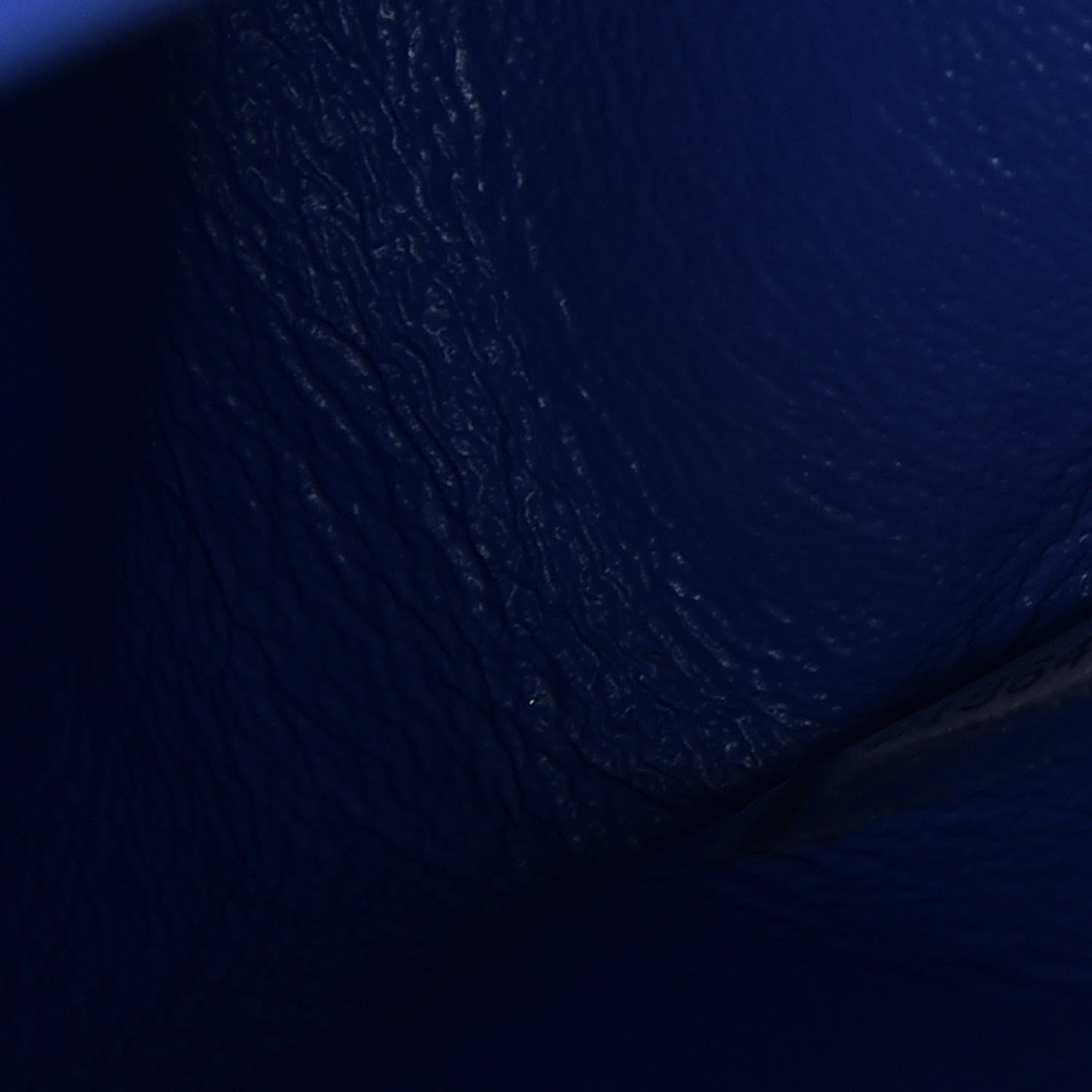 Chanel Patent Quilted Jumbo Double Flap Blue 7 of 7