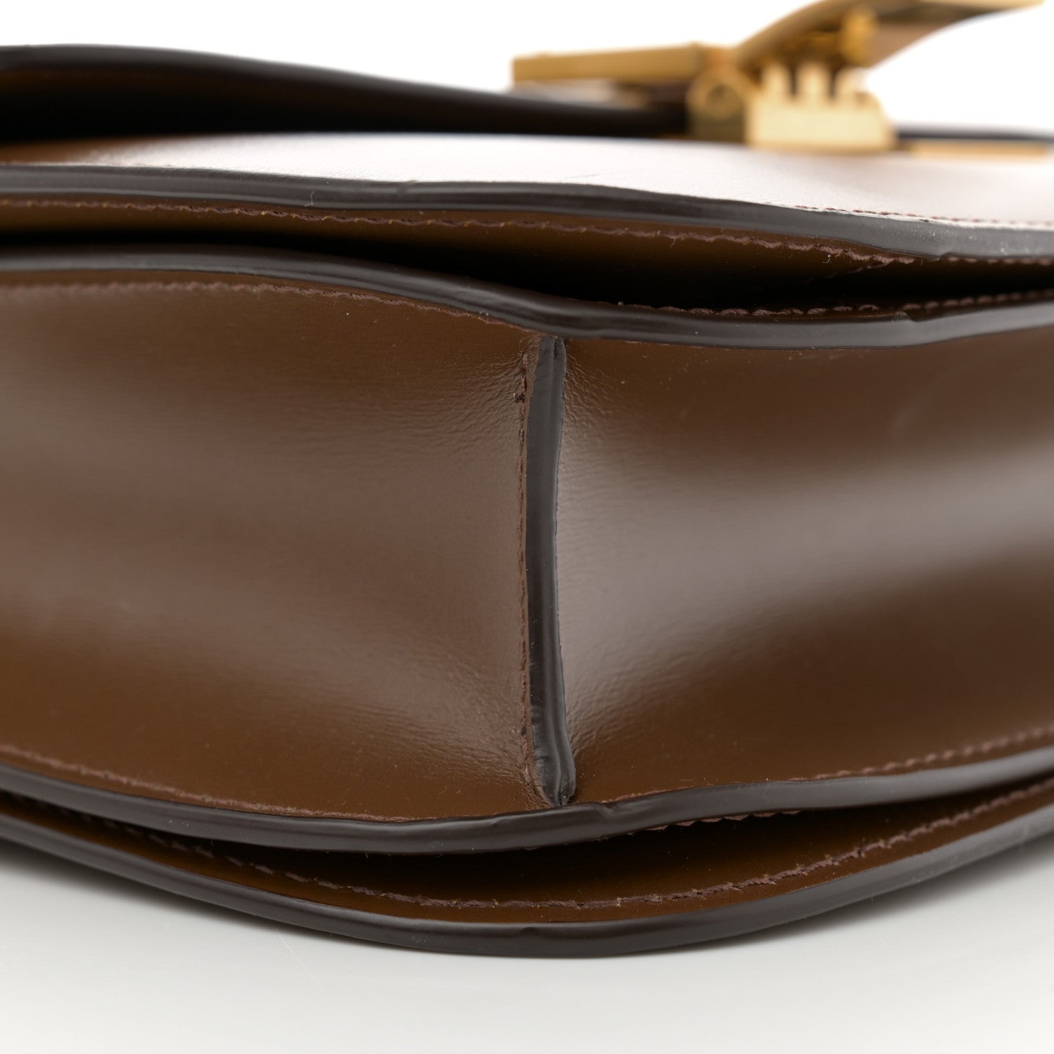 Celine Box Calfskin Medium Classic Box Flap Bag Camel 9 of 15