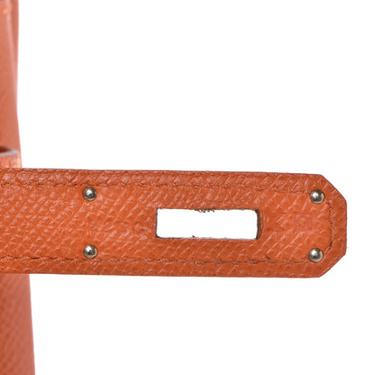 Hermes Epsom Birkin 35 Orange 26 of 36