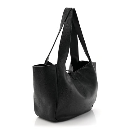 Saint Laurent Grained Deerskin Bea Tote Black 3 of 10