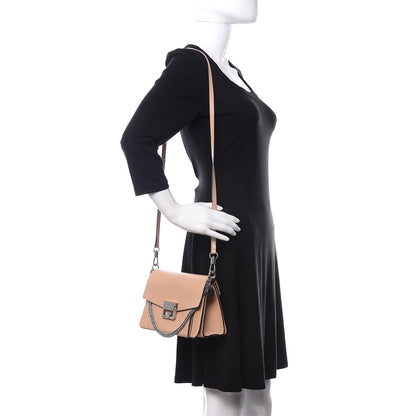 Givenchy Goatskin Small GV3 Shoulder Bag Beige 2 of 13