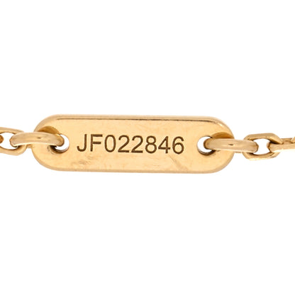 Van Cleef & Arpels 18K Yellow Gold Mother of Pearl Sweet Alhambra Bracelet 4 of 5