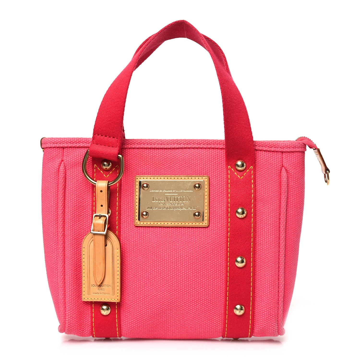 Louis Vuitton Antigua Cabas PM Red 1 of 9
