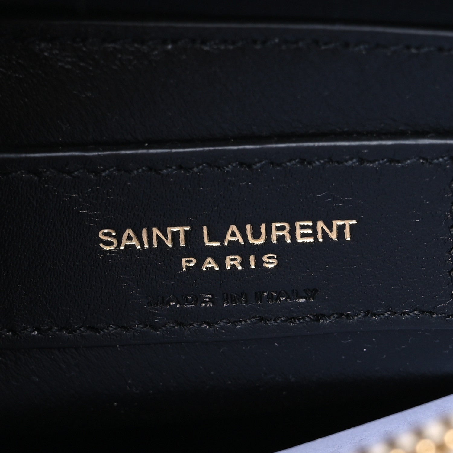Saint Laurent Calfskin Y Quilted Monogram Small Loulou Chain Satchel Blanc Vintage 6 of 7