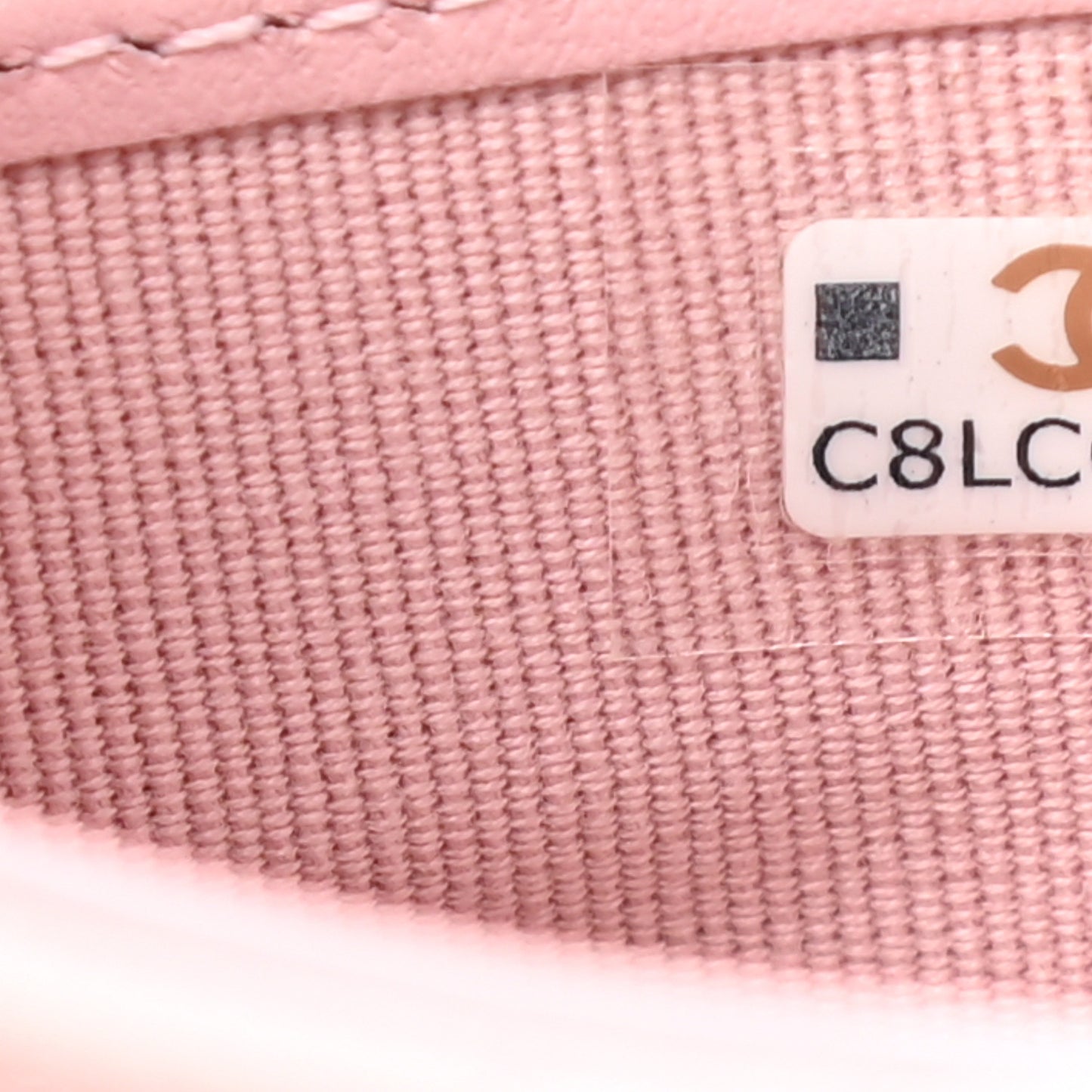 Caviar Quilted Large Gusset Flap Wallet Light Pink