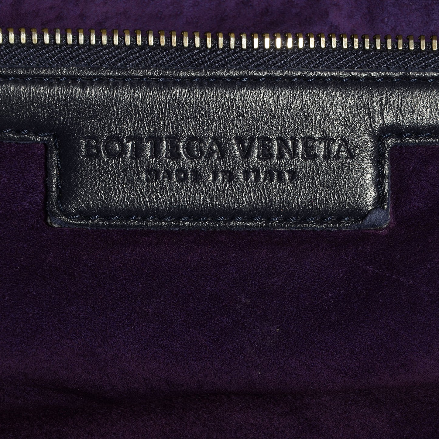 Nappa Intrecciato Large Convertible Bag Ink