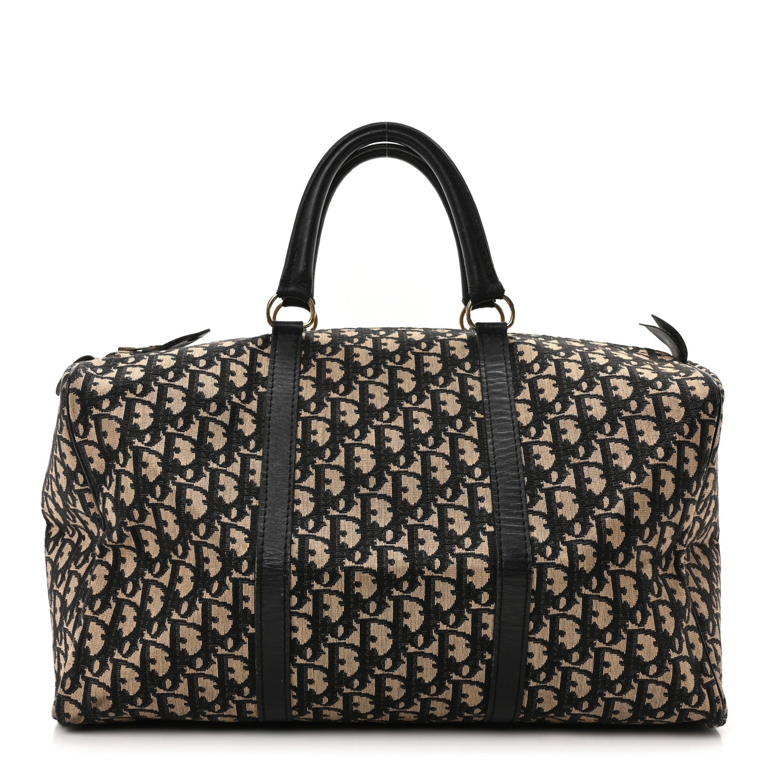 Christian Dior Monogram Boston Navy Blue 1 of 10
