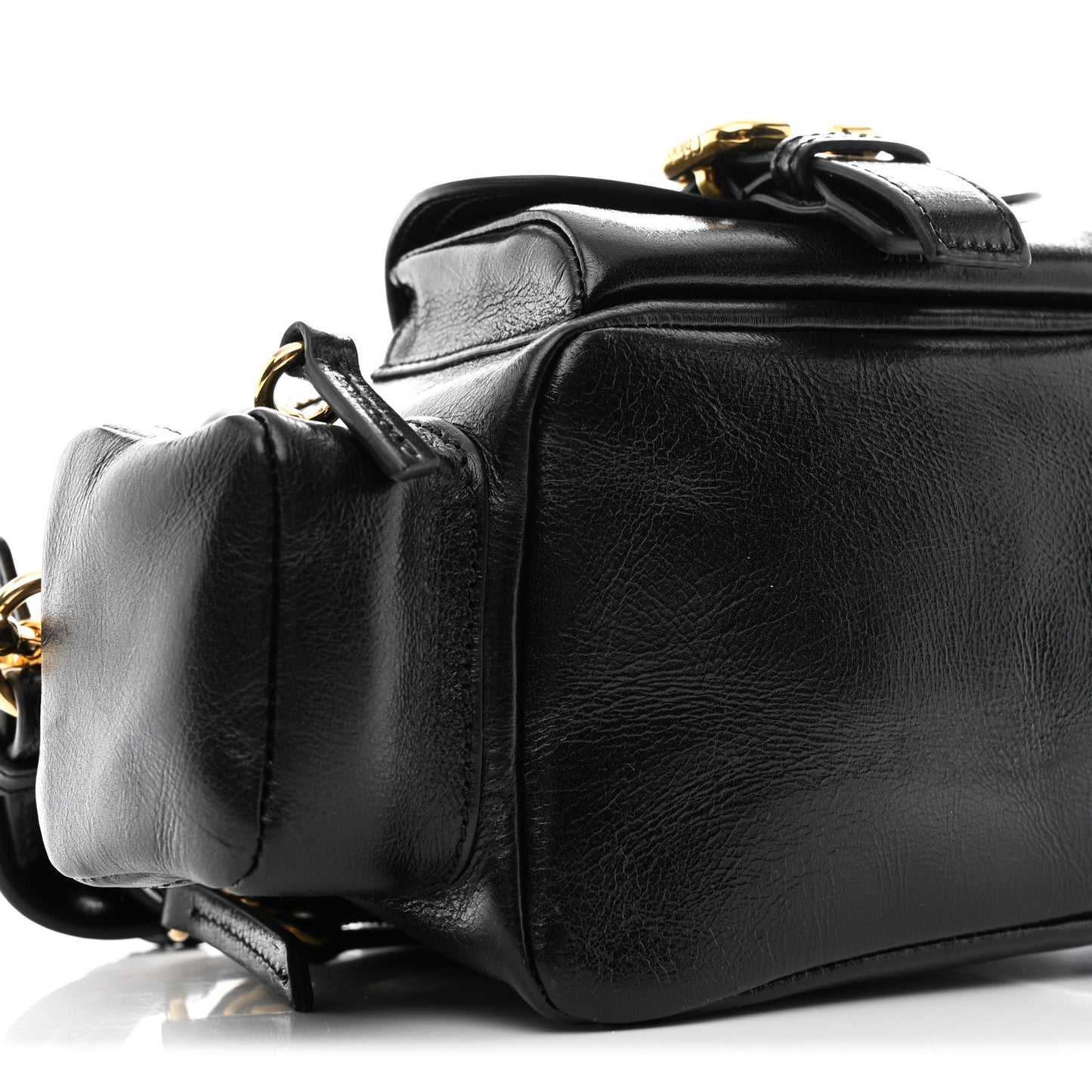 Shiny Buffalo Small Double Carry Camera Bag Black