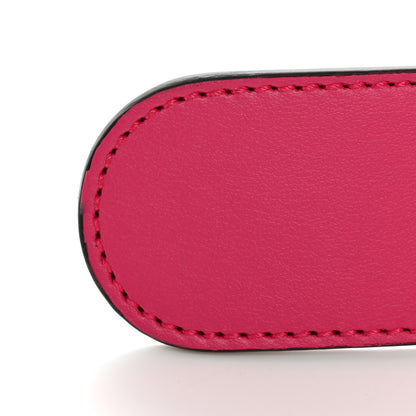 Gucci Plutone Calfskin 37mm GG Marmont Reversible Belt 95 38 Fuschia Pink 6 of 6