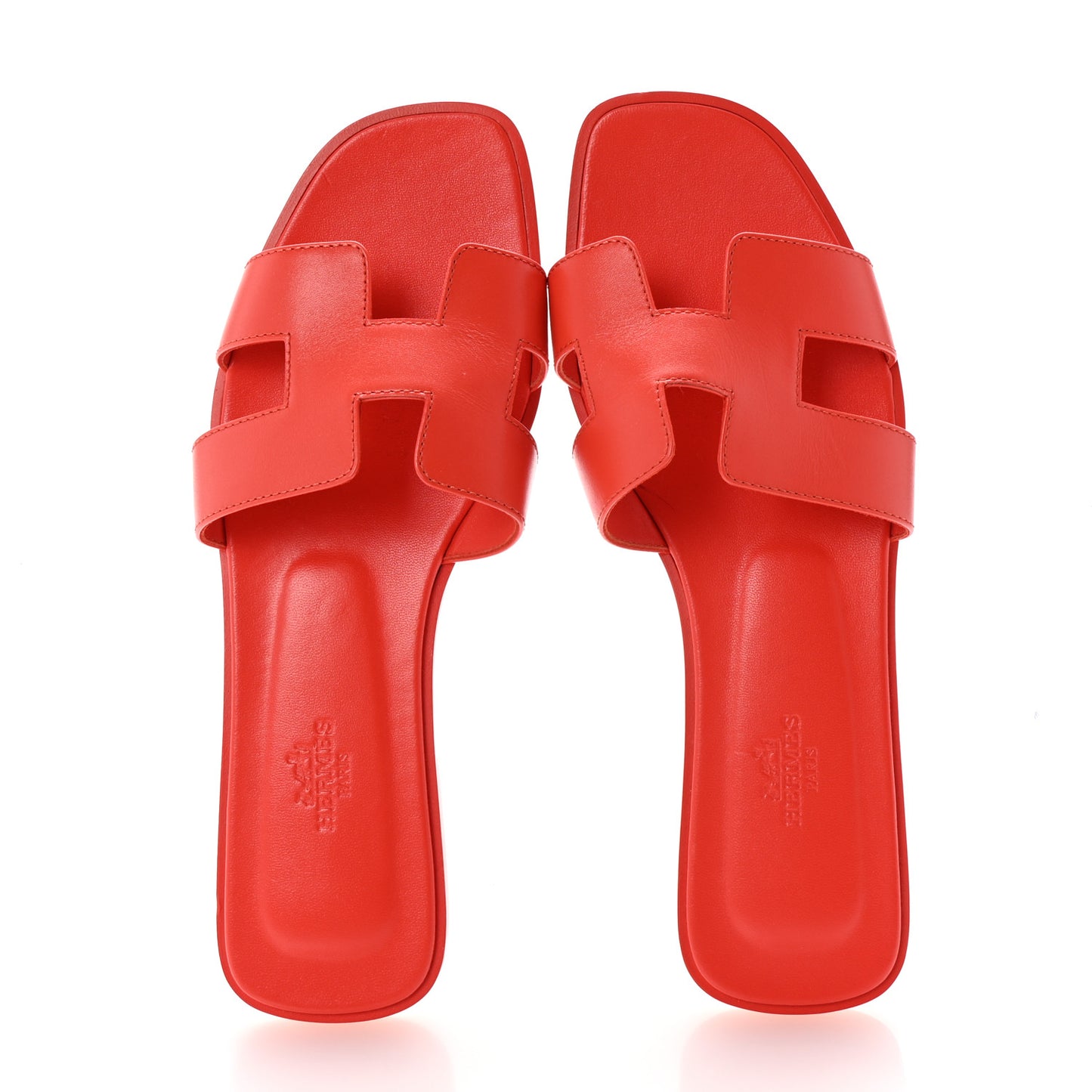 Box Calfskin Oran Sandals 39 Rouge Jaipur