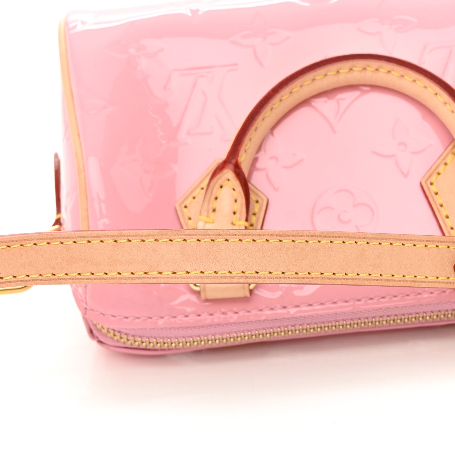 Louis Vuitton Vernis Monogram Nano Speedy Mochi Pink 11 of 11