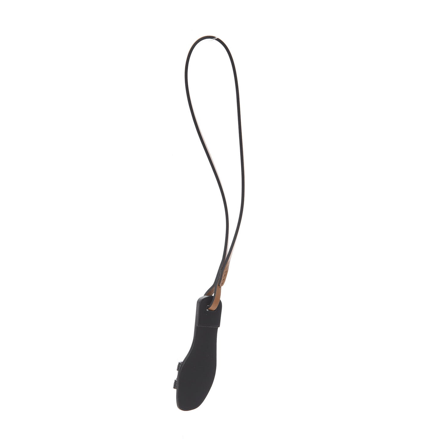 Epsom Butler Calfskin Hunter Oran Nano Bag Charm Black