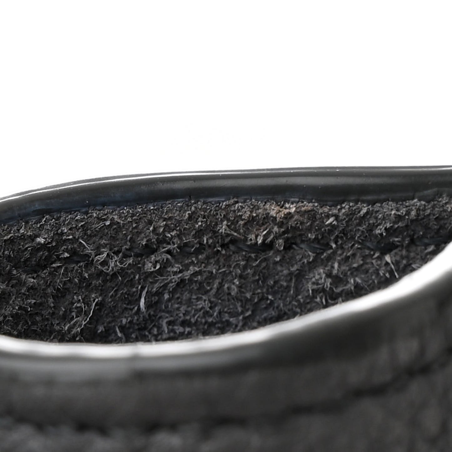 Drummed Calfskin Nano Luggage Kohl