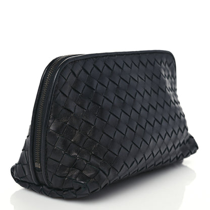 Bottega Veneta Nappa Intrecciato Small Cosmetic Pouch Black 3 of 6