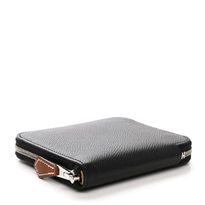 Hermes Epsom Silk'in Compact Wallet Black 4 of 9