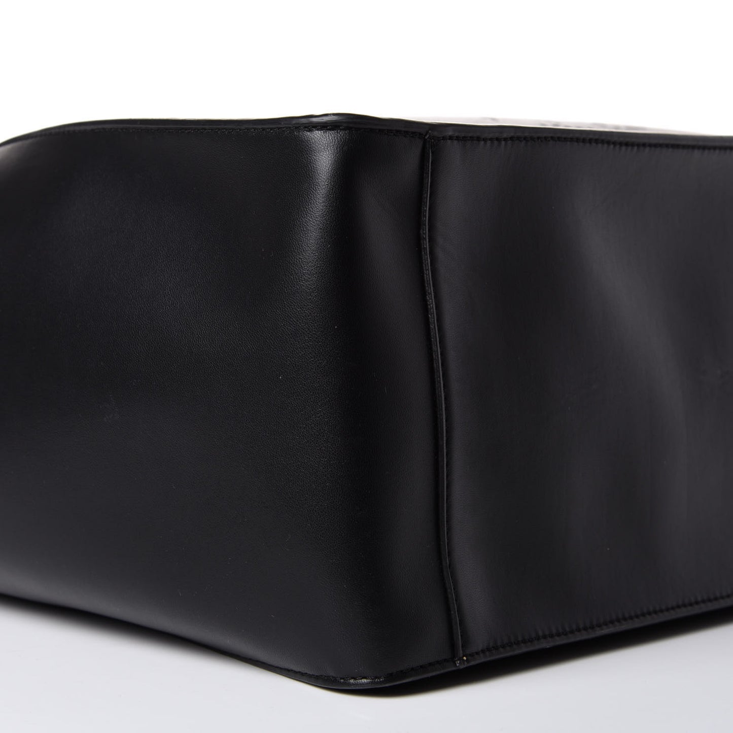 Eco Alter Nappa East West Perforated Tote Black