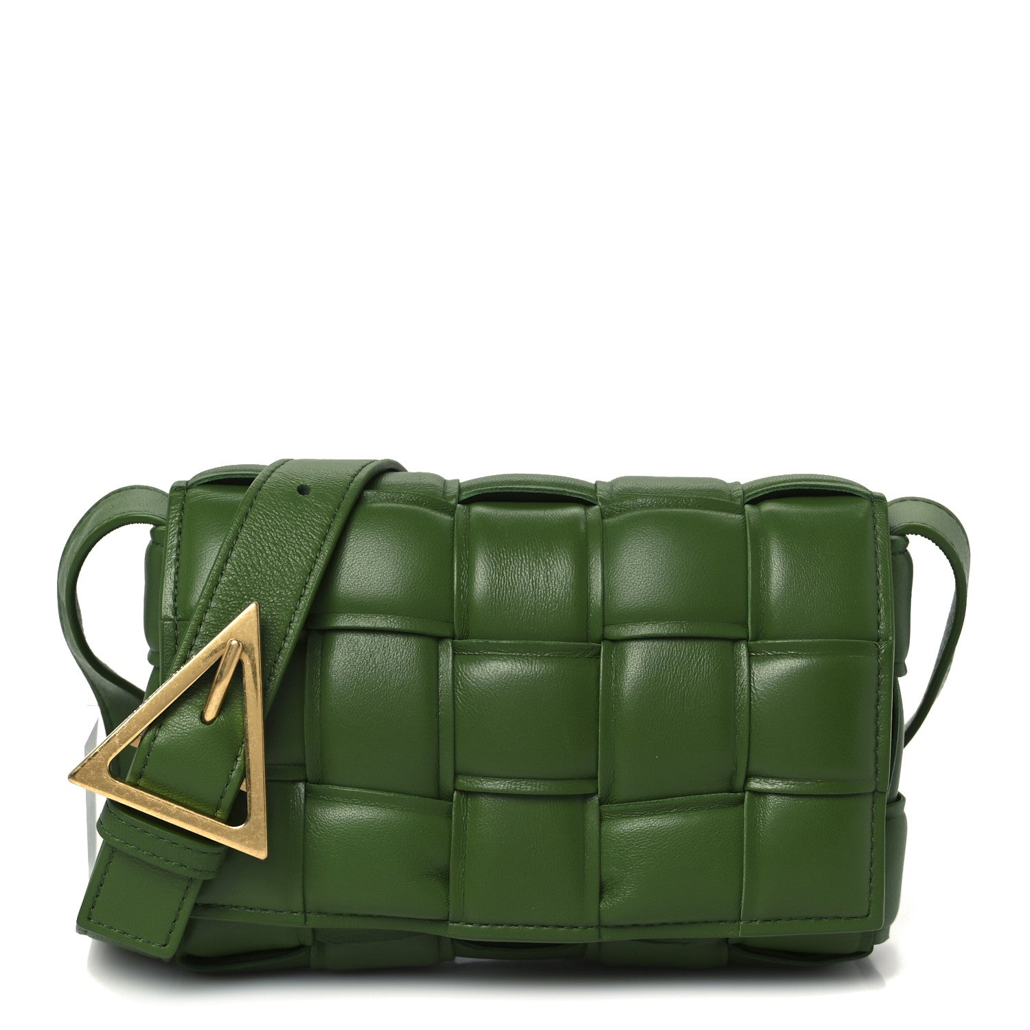Bottega Veneta Nappa Maxi Intrecciato Padded Small Cassette Crossbody Bag Avocado 1 of 12