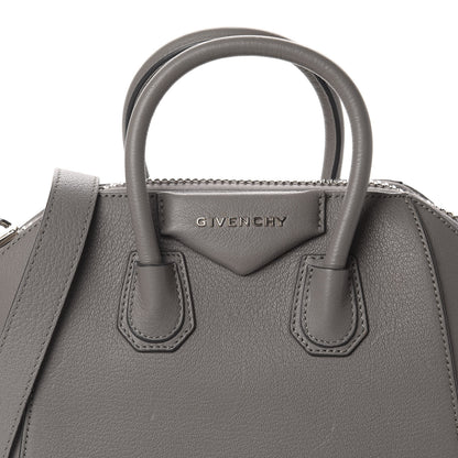 Givenchy Sugar Goatskin Mini Antigona Pearl Grey 11 of 11