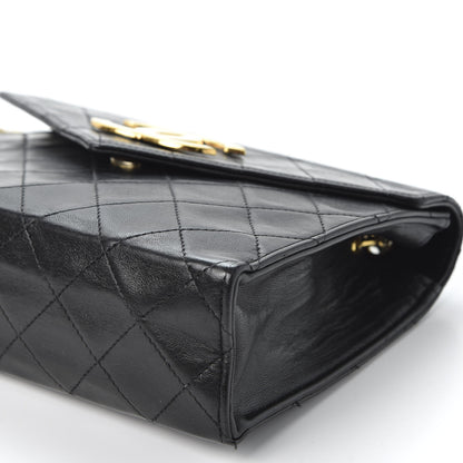 Chanel Lambskin Quilted Mini Square Flap Bag Black 6 of 10