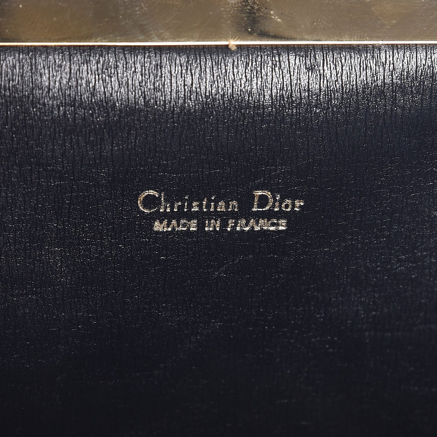 Monogram Small Clutch Navy Blue