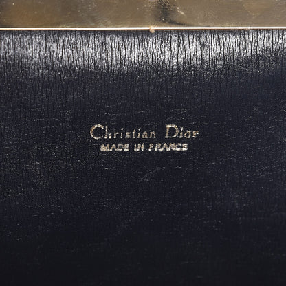 Christian Dior Monogram Small Clutch Navy Blue 6 of 7