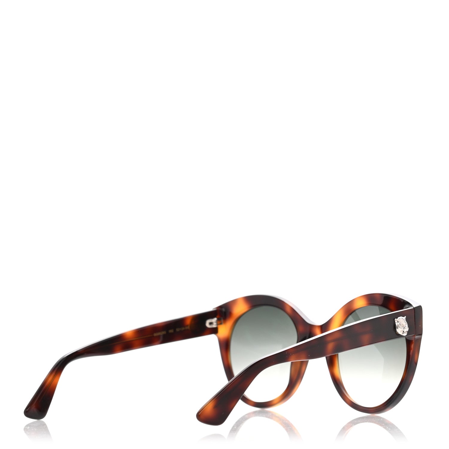 Gucci Round GG Sunglasses GG0028S Tortoise 4 of 7