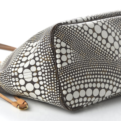 Louis Vuitton Monogram Kusama Waves Neverfull MM White 10 of 21
