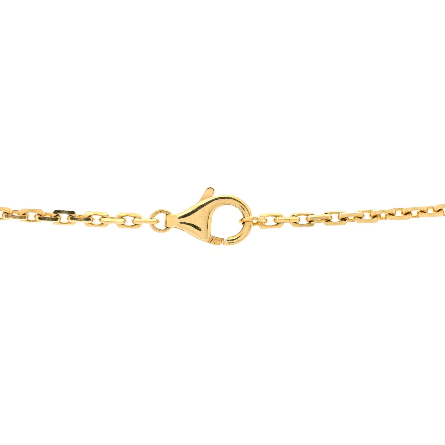18K Yellow Gold LOVE Pendant Necklace