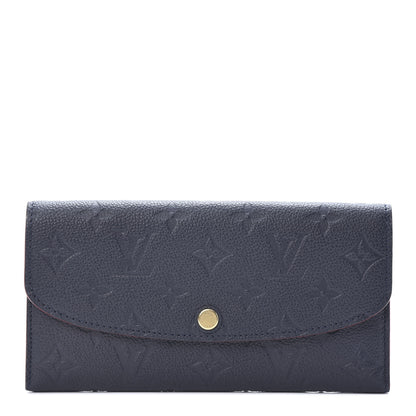 Louis Vuitton Empreinte Emilie Wallet Marine Rouge 1 of 8