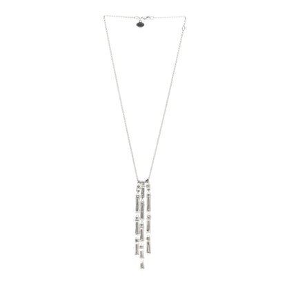 John Hardy Sterling Silver Bamboo Drop Necklace 3 of 4