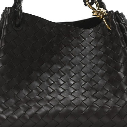 Bottega Veneta Nappa Intrecciato Large Andiamo Parachute Shoulder Bag Fondant 8 of 10